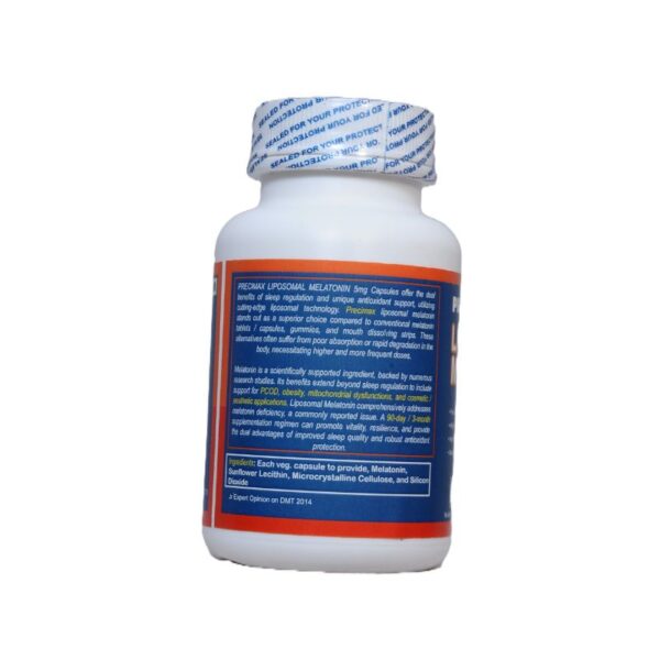 Liposomal Melatonin High-Absorption, Sustained Acting Melatonin for Sleep Regulation and Antioxidant Support - Image 2