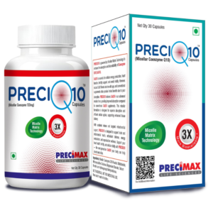 PreciQ10 | Water-Soluble CoQ10 | Heart & Energy Support