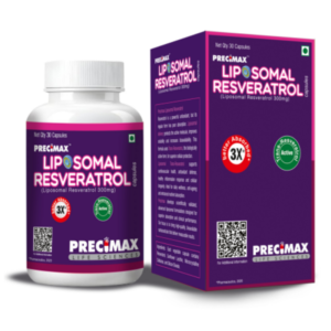 Precimax Liposomal Resveratrol | 3× Better Absorption | Trans-Resveratrol | Advanced Antioxidant & Cellular Longevity Support | For All Ages (30 Capsules)