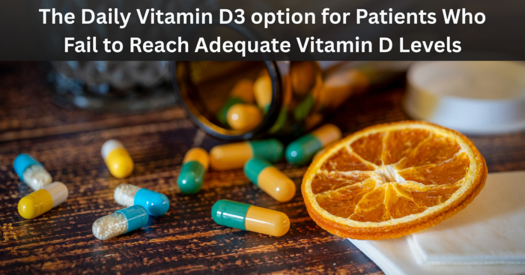 Precimax Liposomal Vitamin D3 Capsules The Daily Vitamin D3 option for Patients Who Fail to Reach Adequate Vitamin D Levels