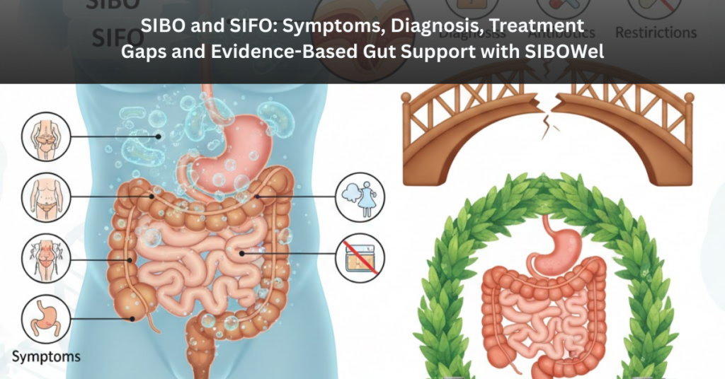 SIBO and SIFO: Symptoms, Diagnosis, Treatment Gaps and Evidence-Based Gut Support with SIBOWel 38 Sibo Sifo