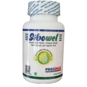 SIBOWEL – Liposomal Berberine With Oregano Oil, Garlic & Caprylic Acid for Gut Balance