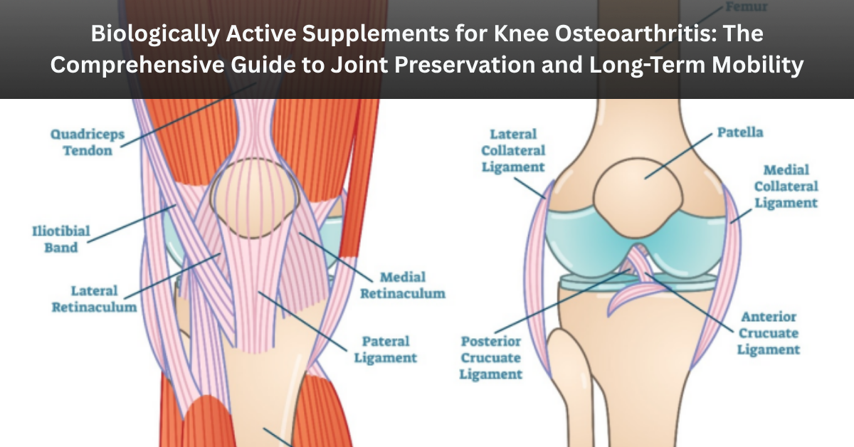 Biologically Active Supplements for Knee Osteoarthritis: The Comprehensive Guide to Joint Preservation and Long-Term Mobility 1 Joint Prevention