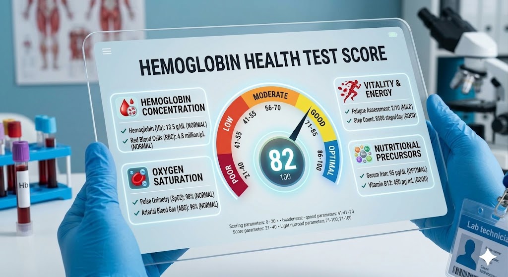 hemoglobn test score
