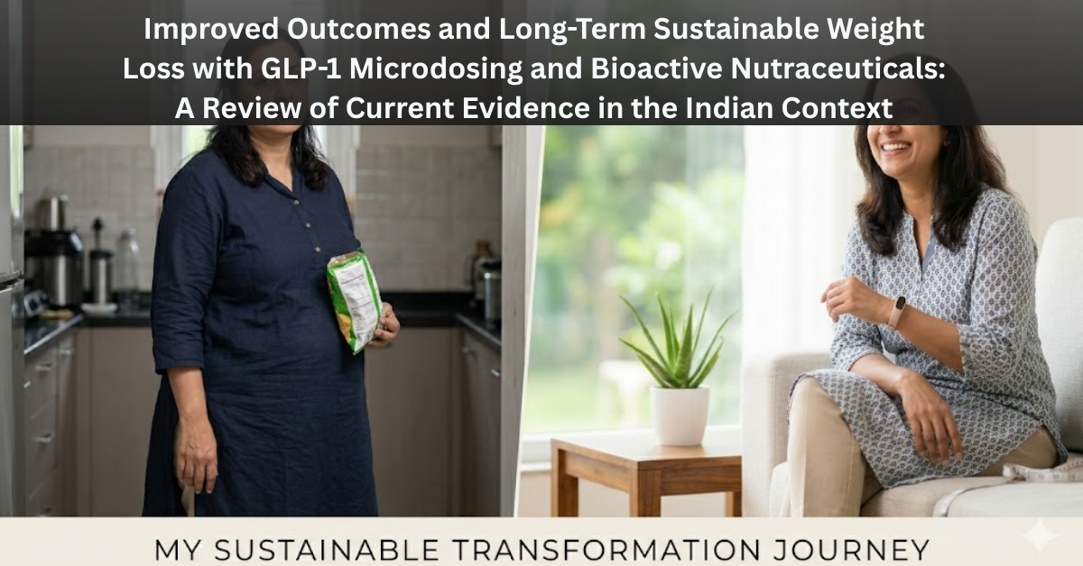Improved Outcomes and Long-Term Sustainable Weight Loss with GLP-1 Microdosing and Bioactive Nutraceuticals: A Review of Current Evidence in the Indian Context 1 loss