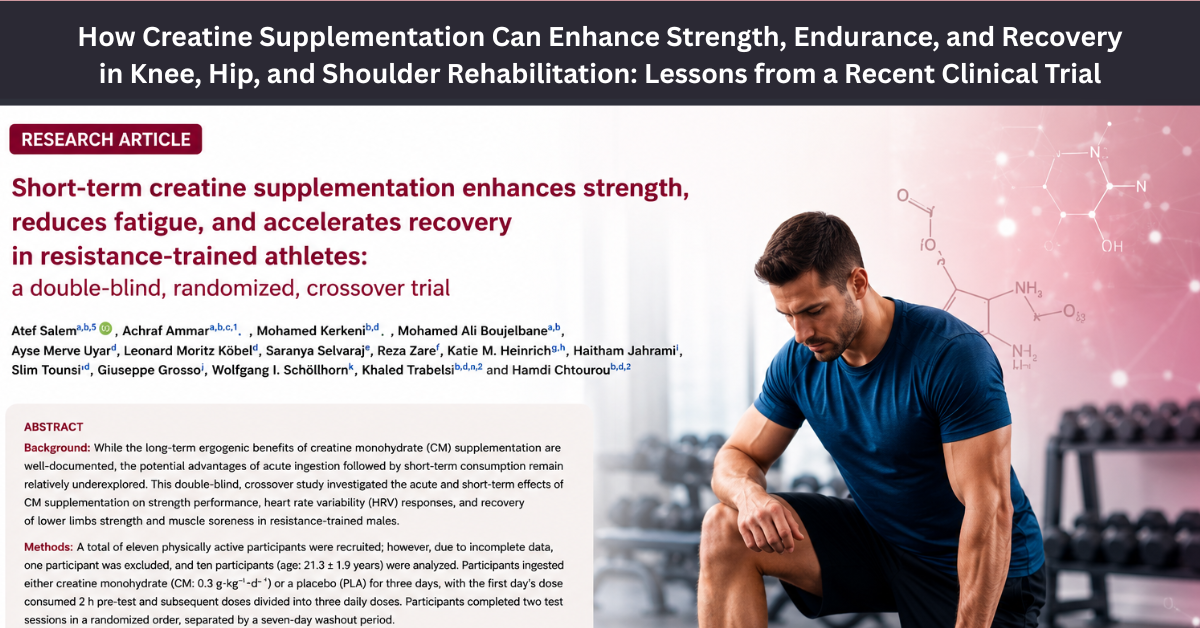 Creatine Supplementation rehabilitation