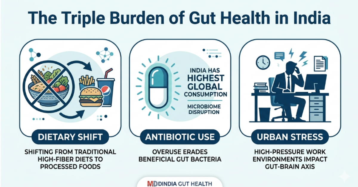 Gut health in india