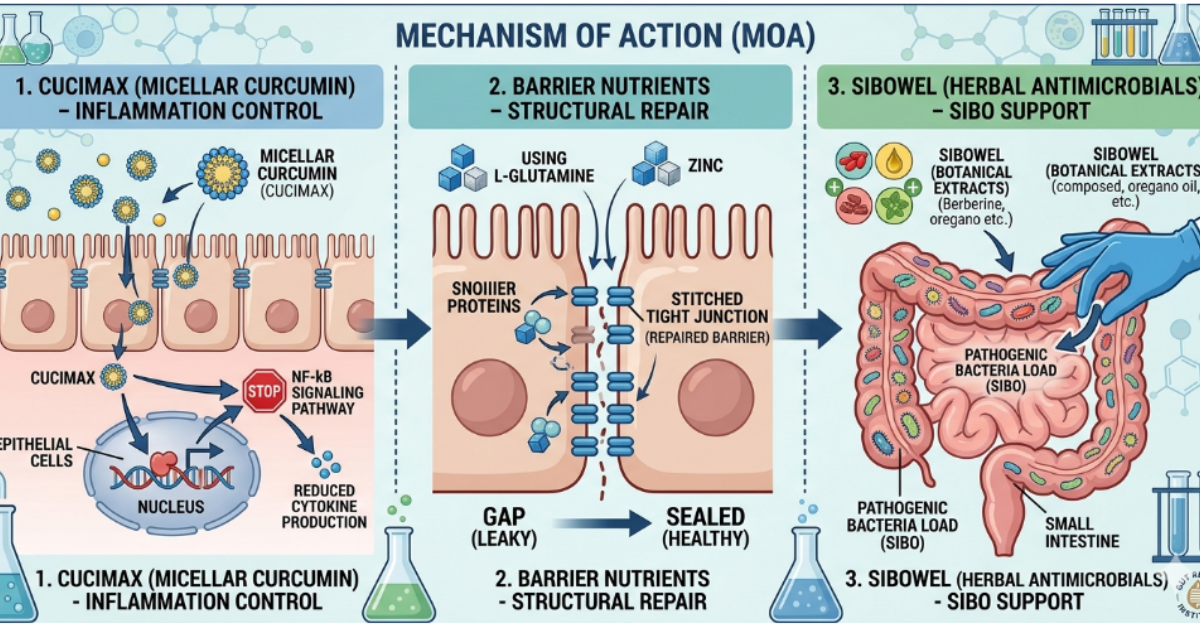 MOA of gut