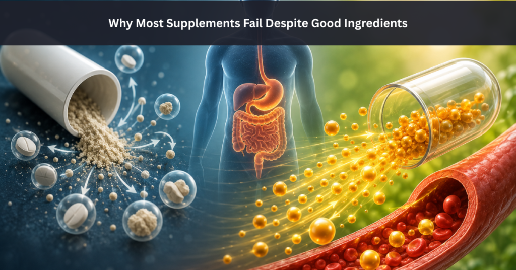 Why Most Supplements Fail Despite Good Ingredients