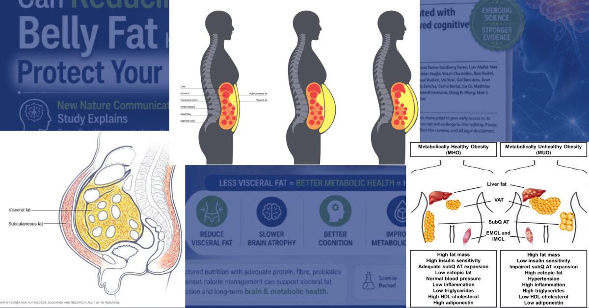 belly fat diagrams