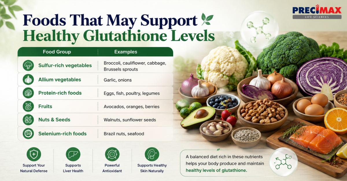 Glutathione Benefits for Women | Liposomal Glutathione Guide 3 food glutathione