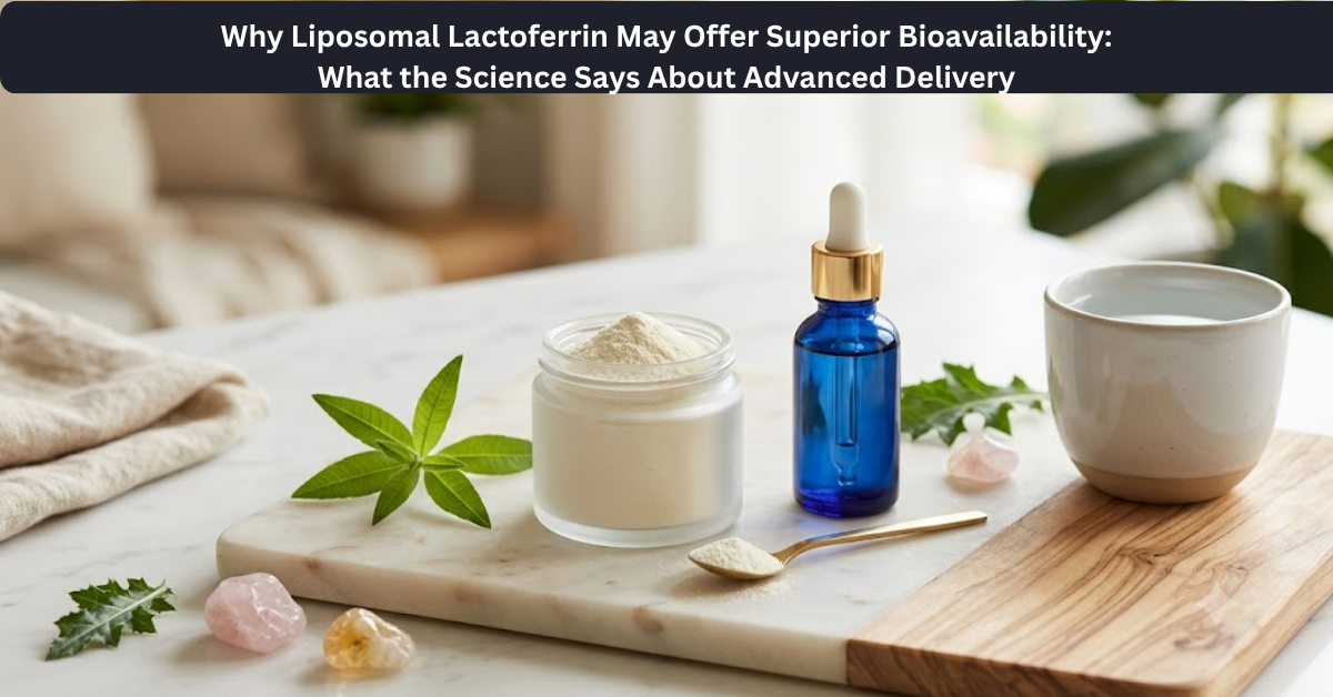 Why Liposomal Lactoferrin May Offer Superior Bioavailability: What the Science Says About Advanced Delivery 1 Liposomal lactoferrin