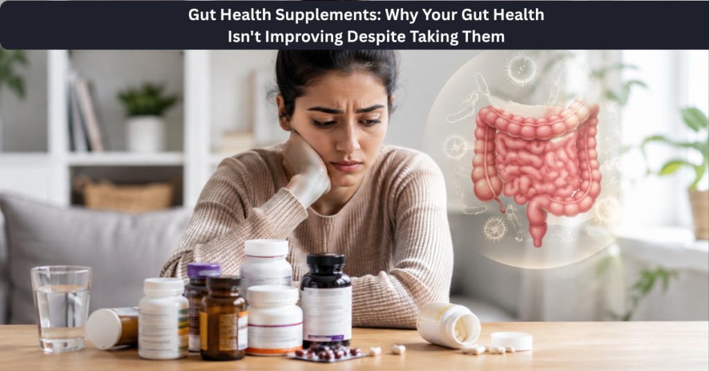 Gut Health Supplements: Why Your Gut Health Isn't Improving Despite Taking Them 4 Gut Health Supplements
