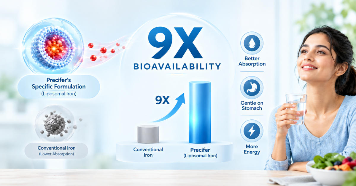 Liposomal Iron for Iron-Deficiency Anemia: How 9X Bioavailability & Advanced Delivery May Improve Absorption 3 Liposomal Iron