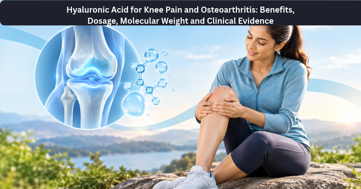 Hyaluronic Acid for Knee Pain and Osteoarthritis: Benefits, Dosage, Molecular Weight and Clinical Evidence 1 Hyaluronic Acid for Knee Pain: Benefits, Dosage & Evidence